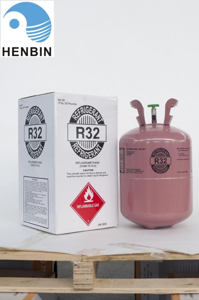 Industry Gas R32 10kg/Cylinder Refrigerant Price 99.9%